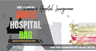 Essential Items to Pack in Your Hospital Bag for a Short Stay