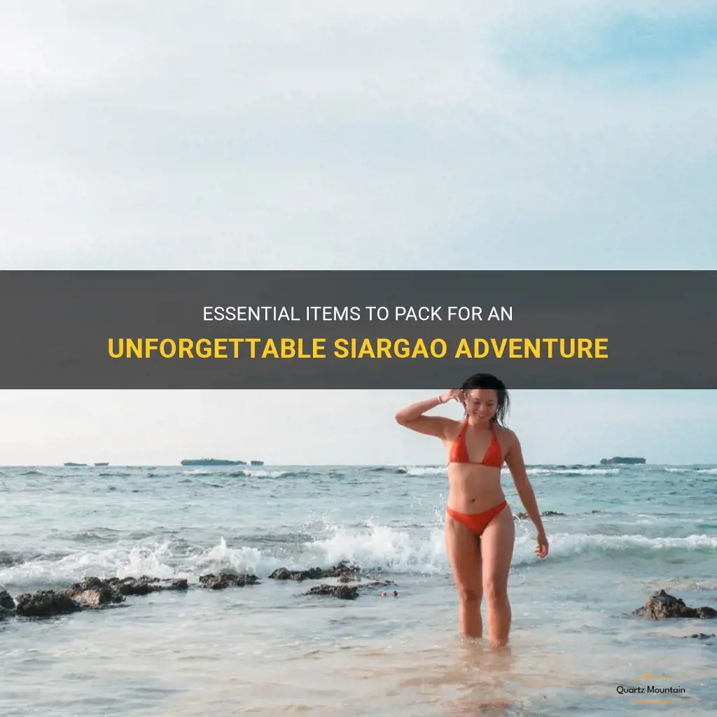 what to pack for siargao