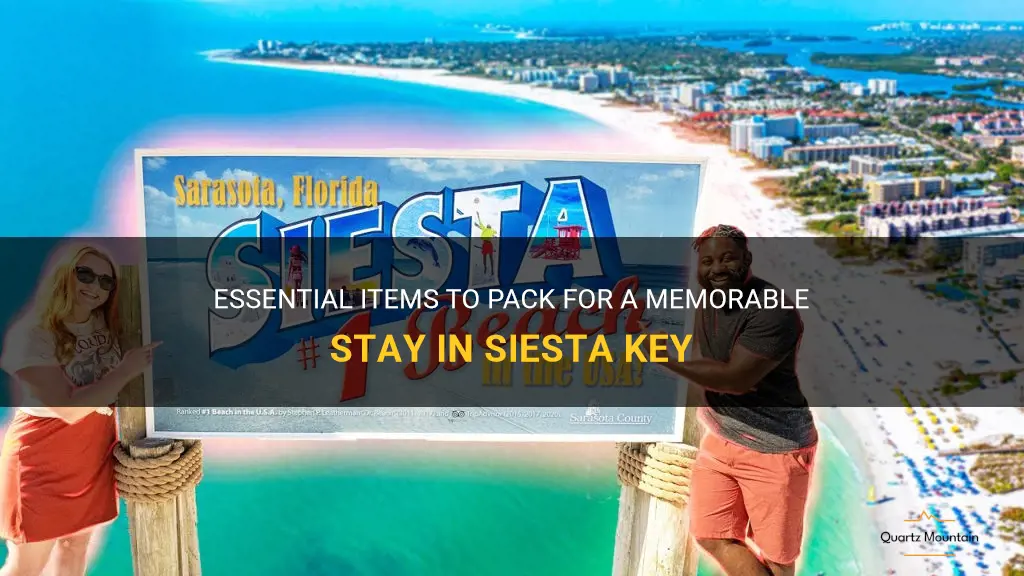 what to pack for siesta key