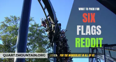 Essential Items to Pack for a Trip to Six Flags: A Helpful Reddit Guide