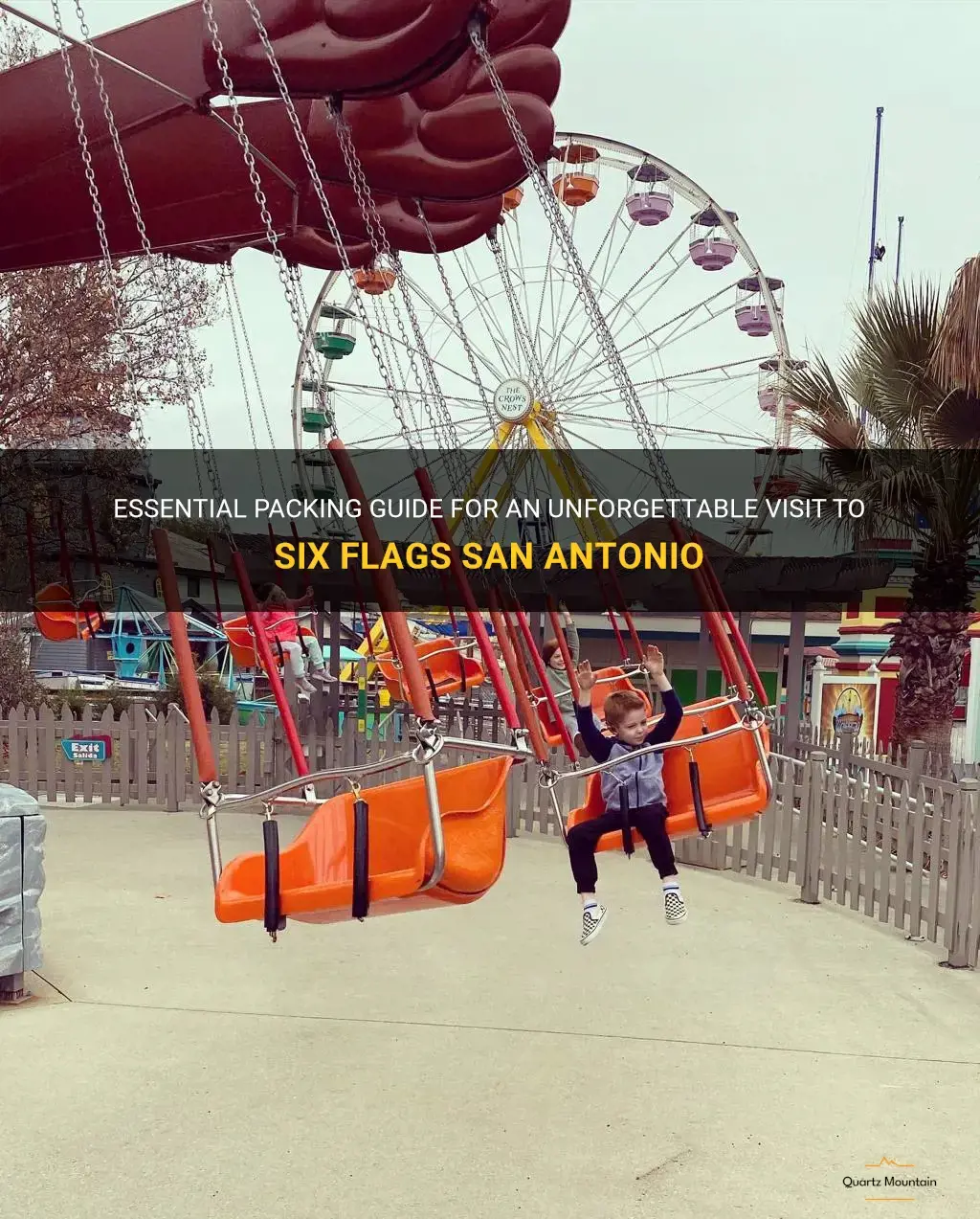 what to pack for six flags san antonio