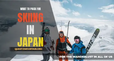 Essential Items to Pack for Skiing in Japan
