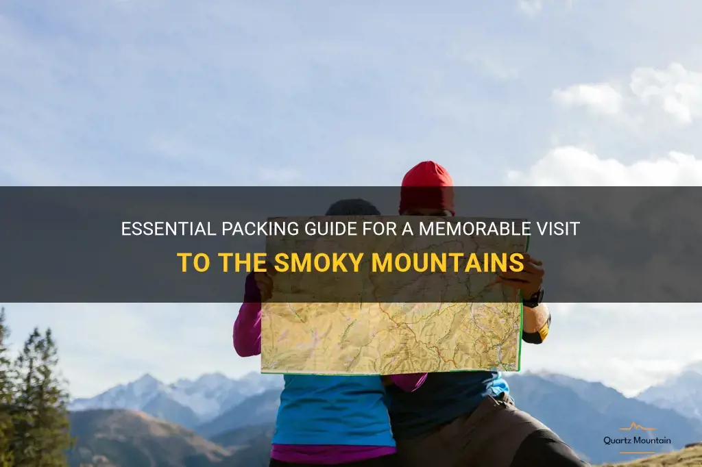 what to pack for smoky mountains