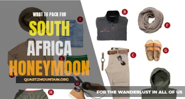 Essential Items to Pack for a Unforgettable South Africa Honeymoon