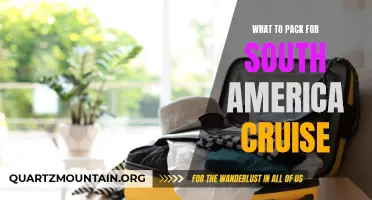 Essential Items to Pack for a South America Cruise: Your Complete Guide