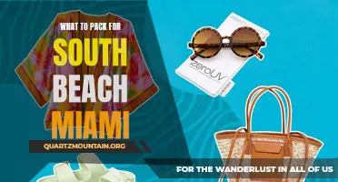 Essential Items to Pack for South Beach Miami Vacation