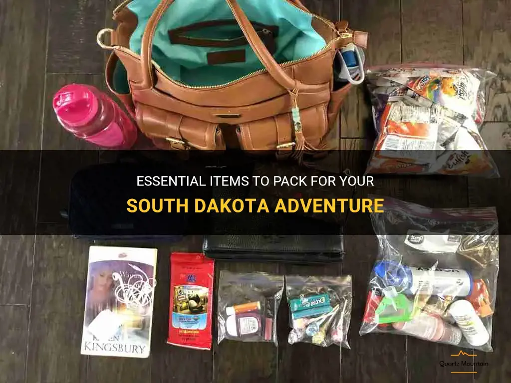 what to pack for south dakota