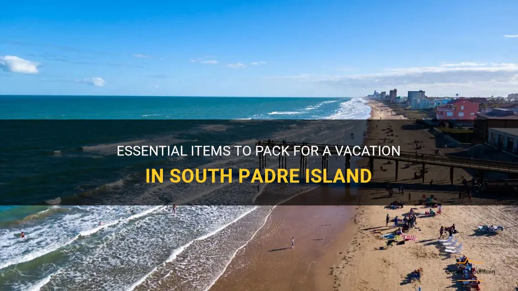 what to pack for south padre island