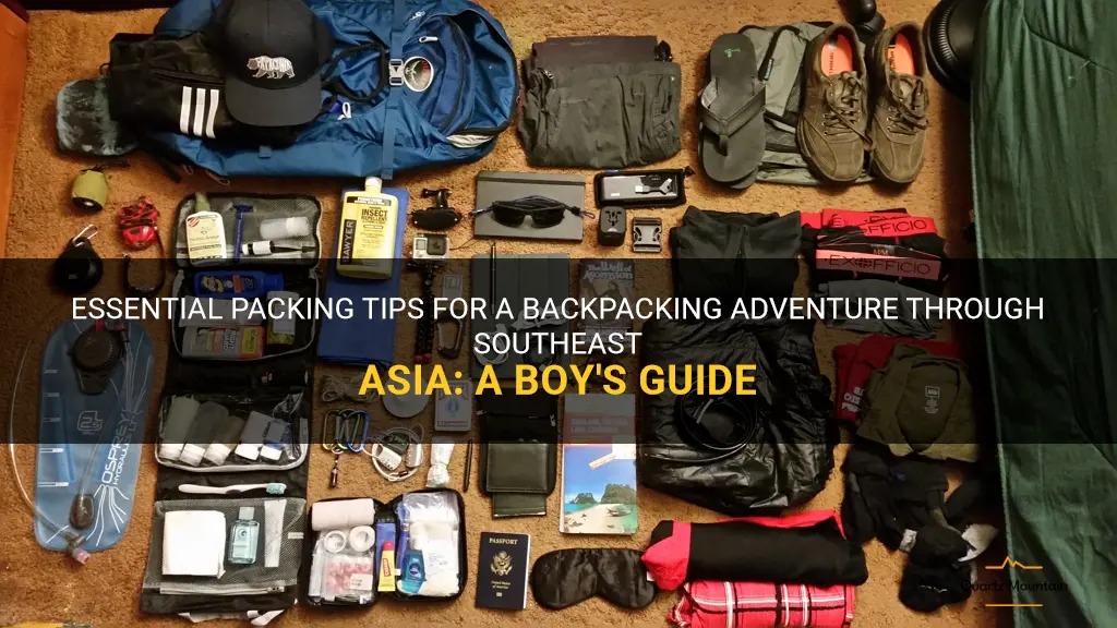 what to pack for southeast asia backpacking boy