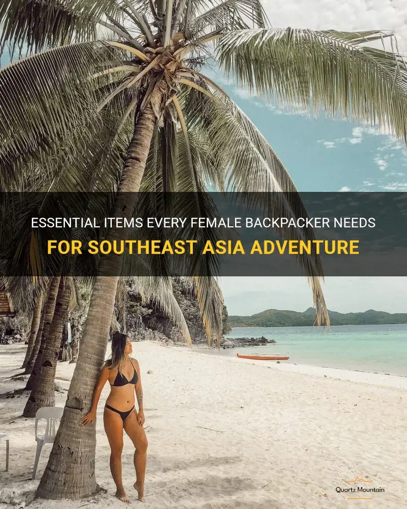 what to pack for southeast asia backpacking girl