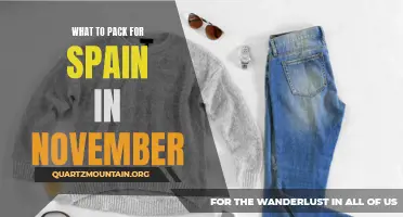 The Essential Packing List for Visiting Spain in November