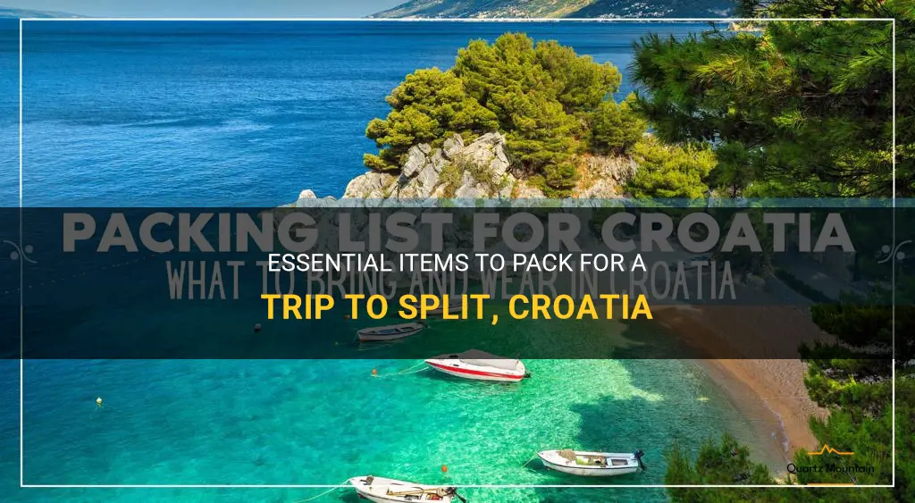 what to pack for split croatia