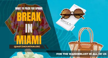 Essential Items to Pack for a Memorable Spring Break in Miami