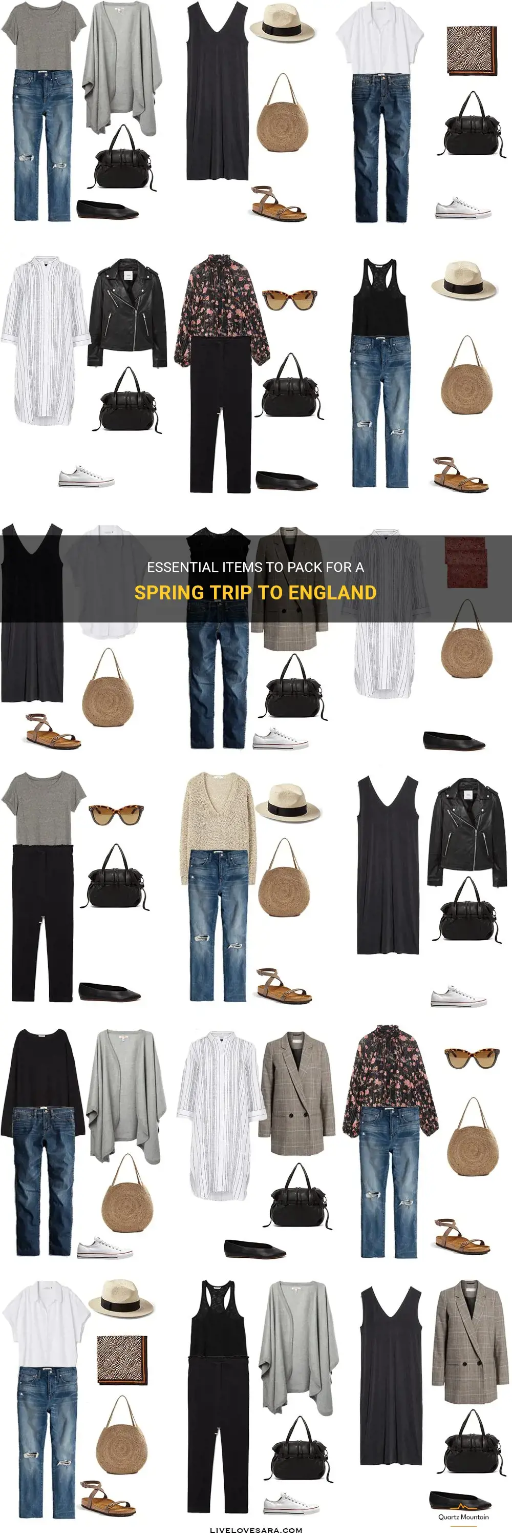 what to pack for spring in england