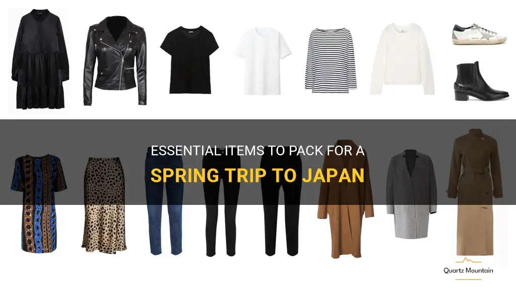 what to pack for spring japan