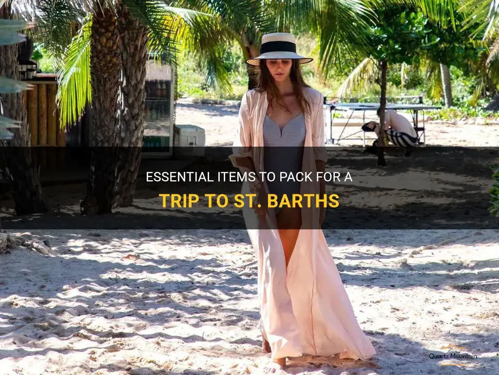 what to pack for st barths