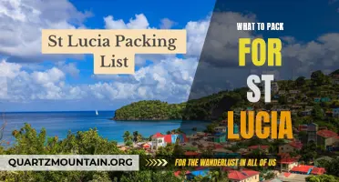 Essential Items to Pack for a Memorable Trip to St. Lucia