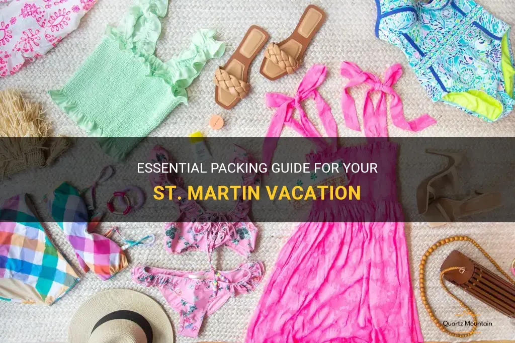 what to pack for st martin
