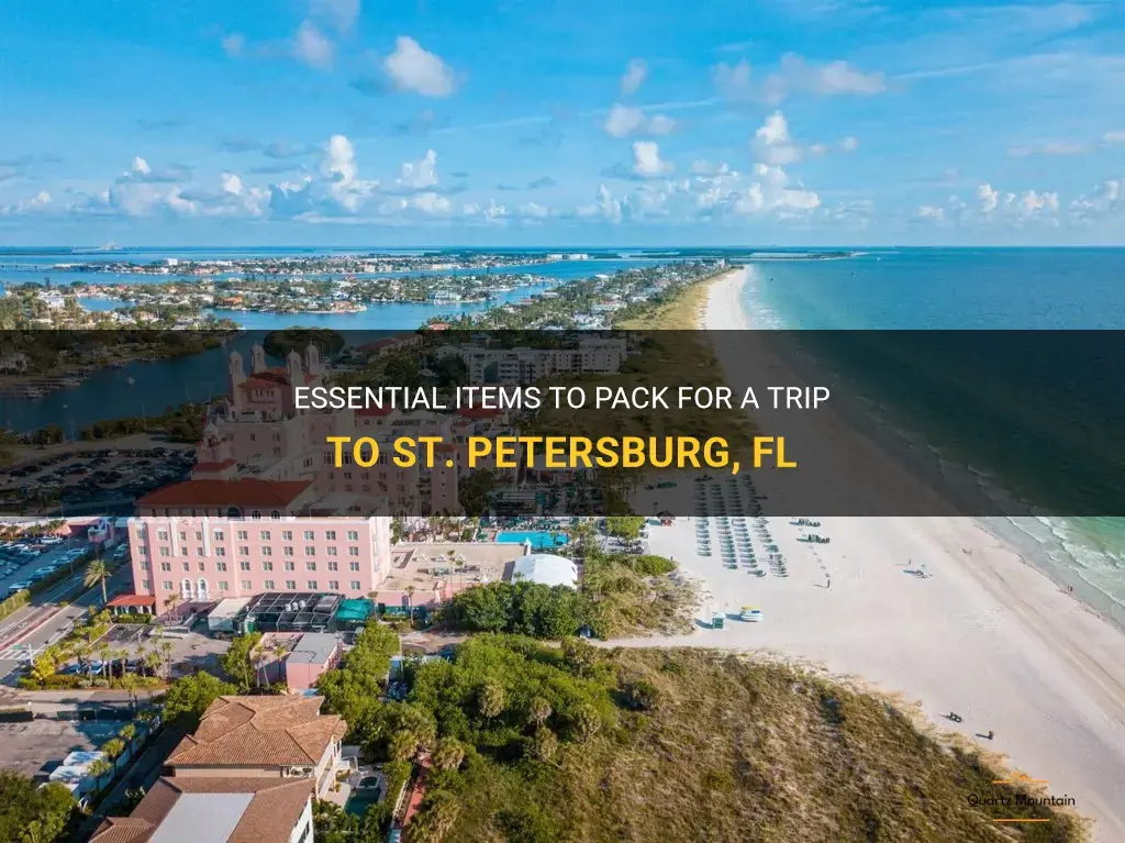 what to pack for st petersburg fl