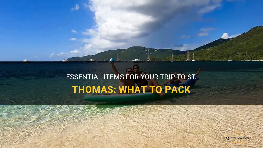 what to pack for st thomas