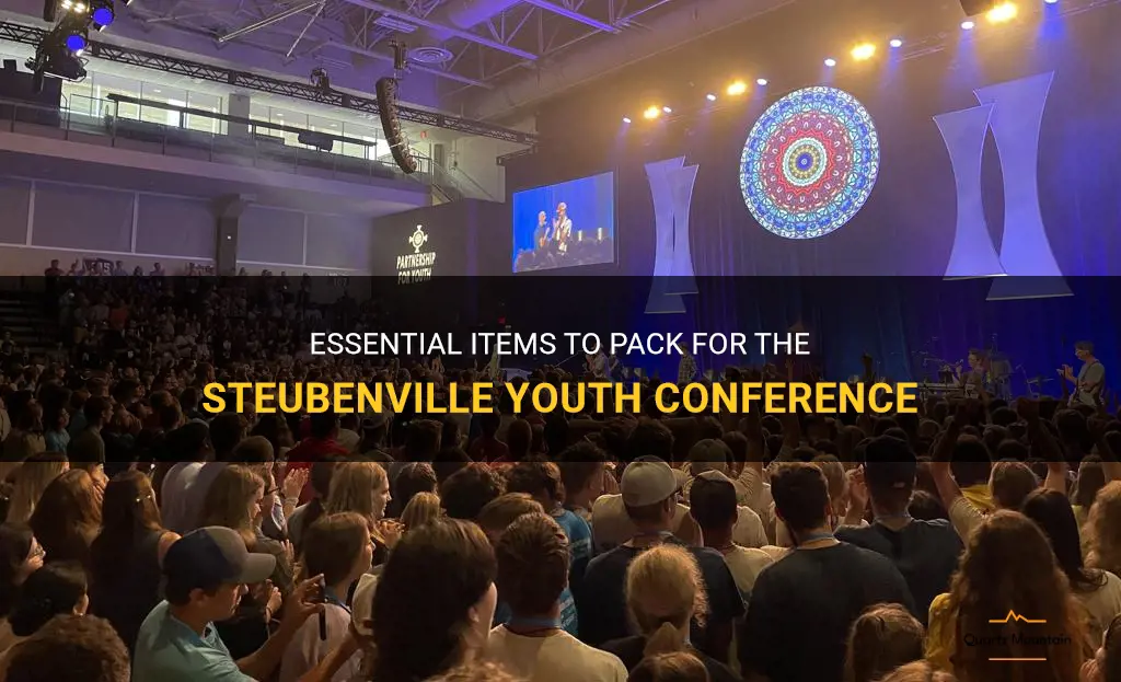 what to pack for steubenville youth conference