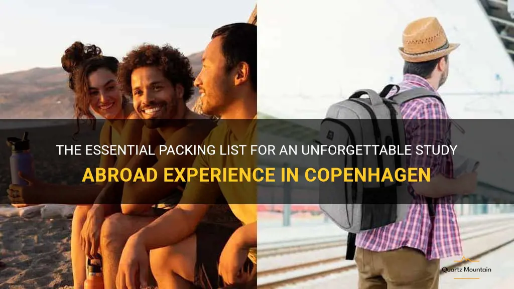what to pack for study abroad in copenhagen