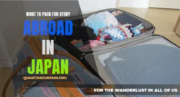 Essential Items to Pack for Studying Abroad in Japan
