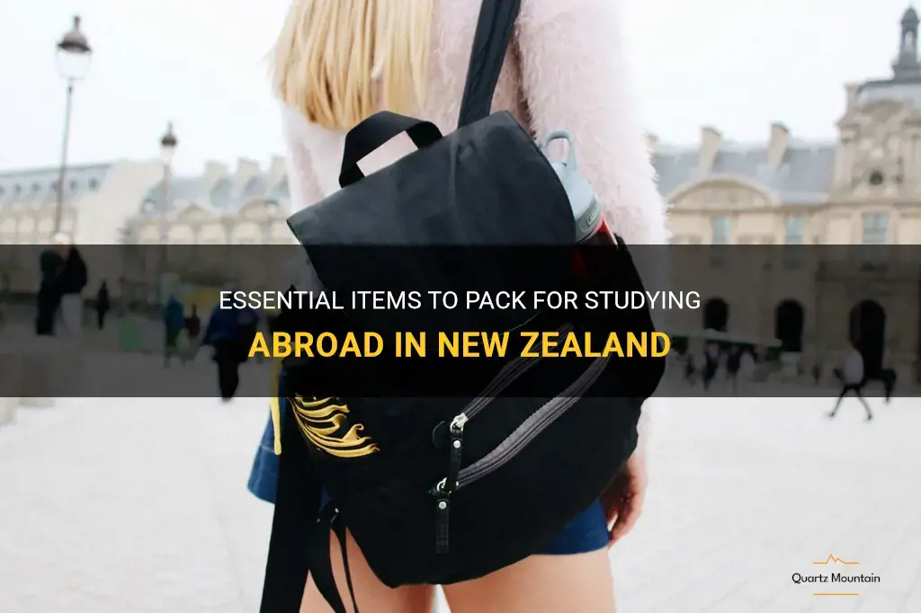 what to pack for study abroad in new zealand