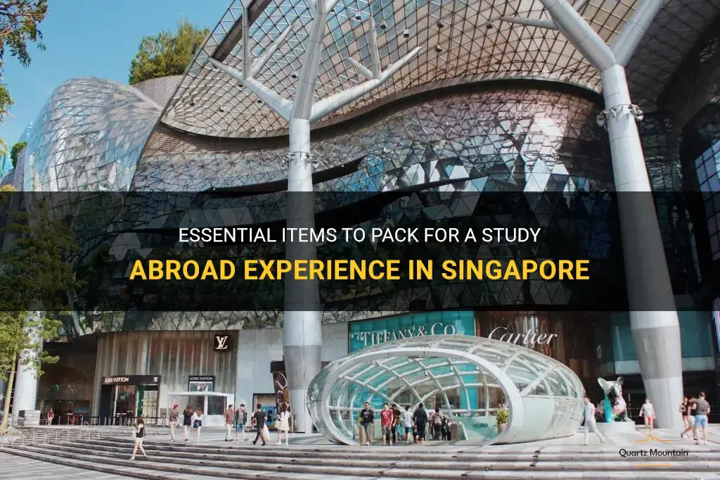 what to pack for study abroad in singapore
