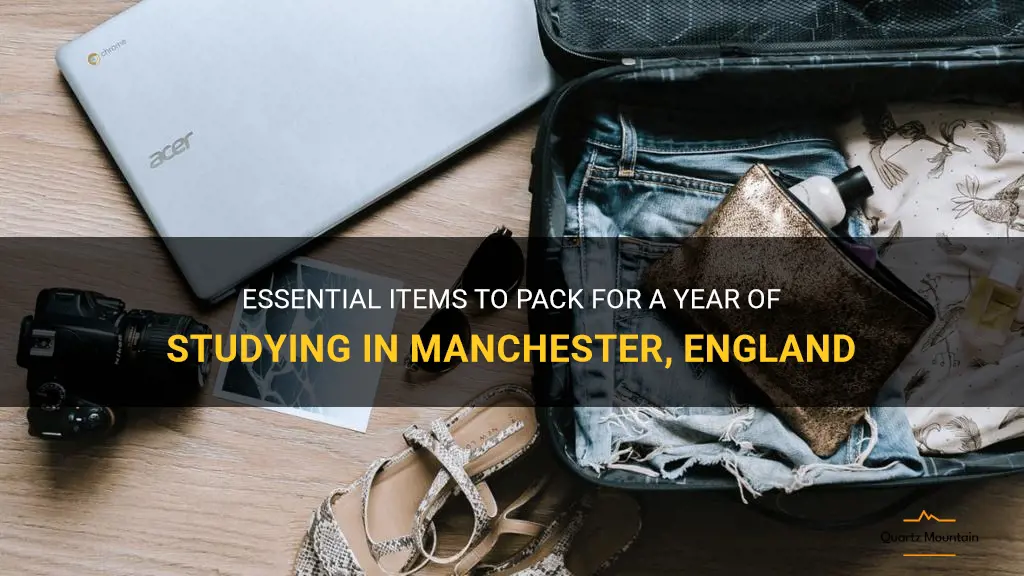 what to pack for studying a year in manchester england