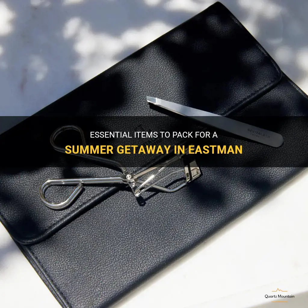 what to pack for summer eastman