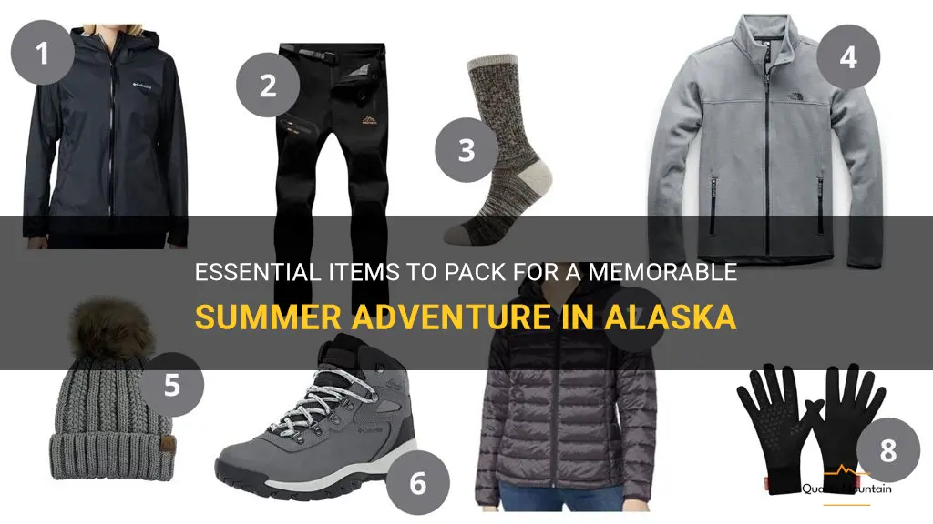 what to pack for summer in alaska