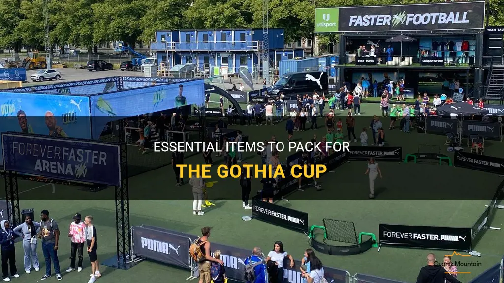 what to pack for the gothia cup
