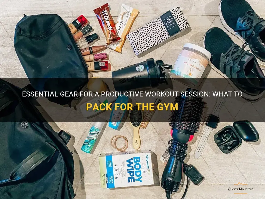 what to pack for the gym
