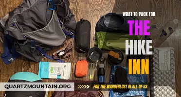 Essential Items to Pack for the Hike Inn Adventure