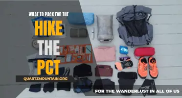 Essential Gear to Pack for Hiking the Pacific Crest Trail