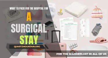 Essential Items to Pack for a Comfortable Hospital Stay Following Surgery