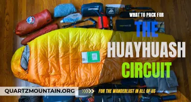 Essential Items to Pack for the Huayhuash Circuit Hiking Adventure