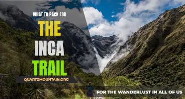 Essential Items to Pack for the Inca Trail Hike