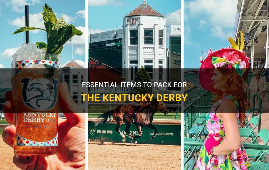 what to pack for the kentucky derby