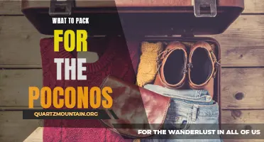Essential Items to Pack for Your Poconos Adventure