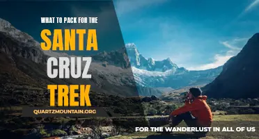 The Ultimate Guide to Packing for the Santa Cruz Trek