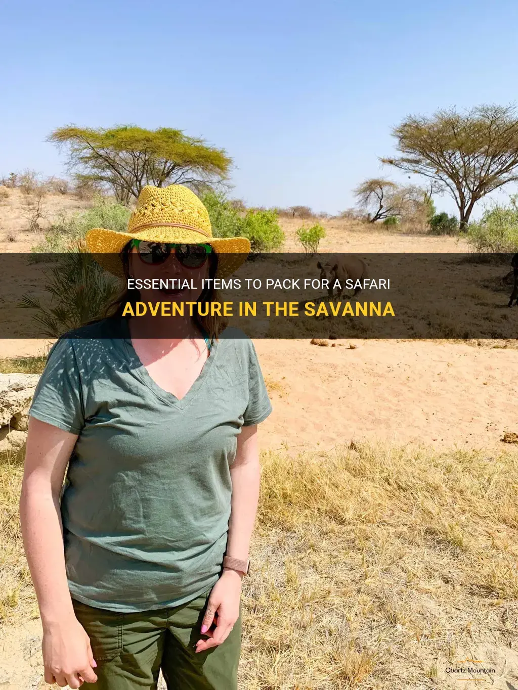 what to pack for the savanna