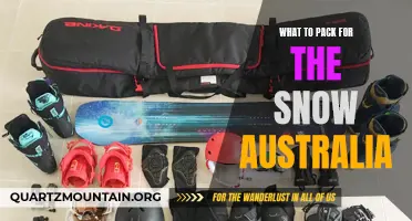 Essential Items to Pack for a Snowy Adventure in Australia