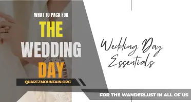 Essentials for a Perfect Wedding Day: What to Pack