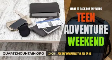 Essential Items to Pack for the Ultimate Teen Adventure Weekend in the Wilds