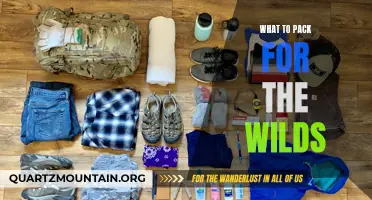 Essential Items to Pack for Adventure in the Wilds