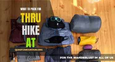 What to Pack for a Thru Hike at Your Dream Destination