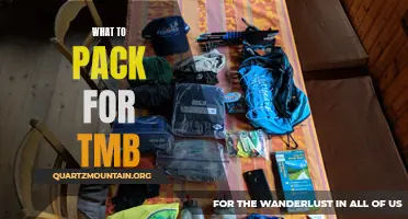 Essential Items to Pack for the TMB Hiking Adventure