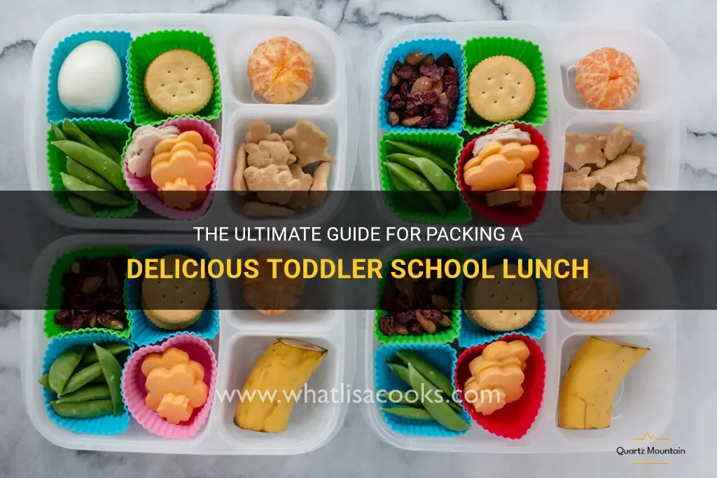what to pack for toddler school lunch